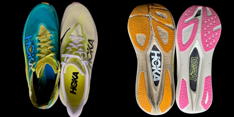 HOKA Rocket X 3 vs. X 2